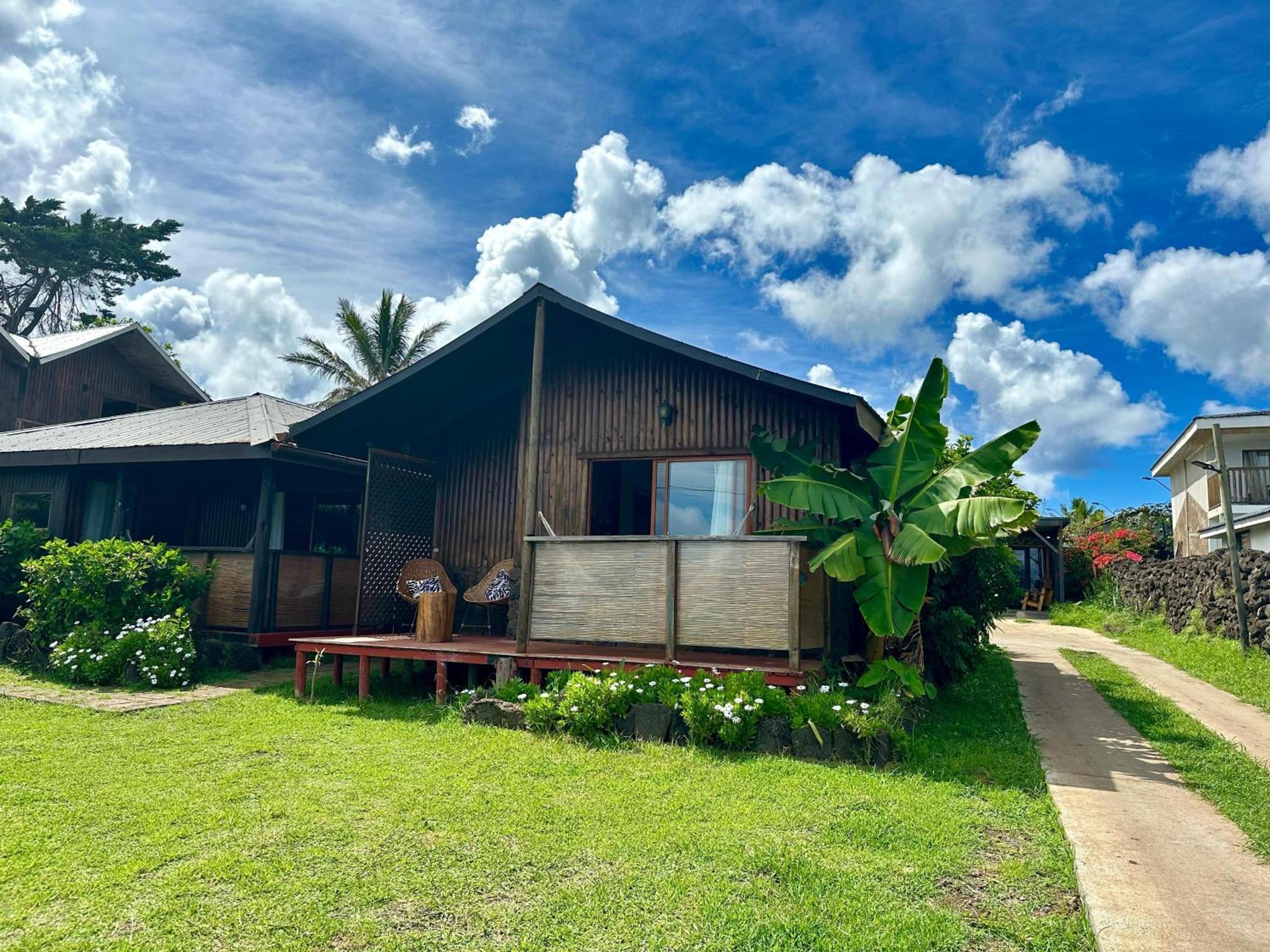 Paraiso Sunset Bungalows Hanga Roa Esterno foto