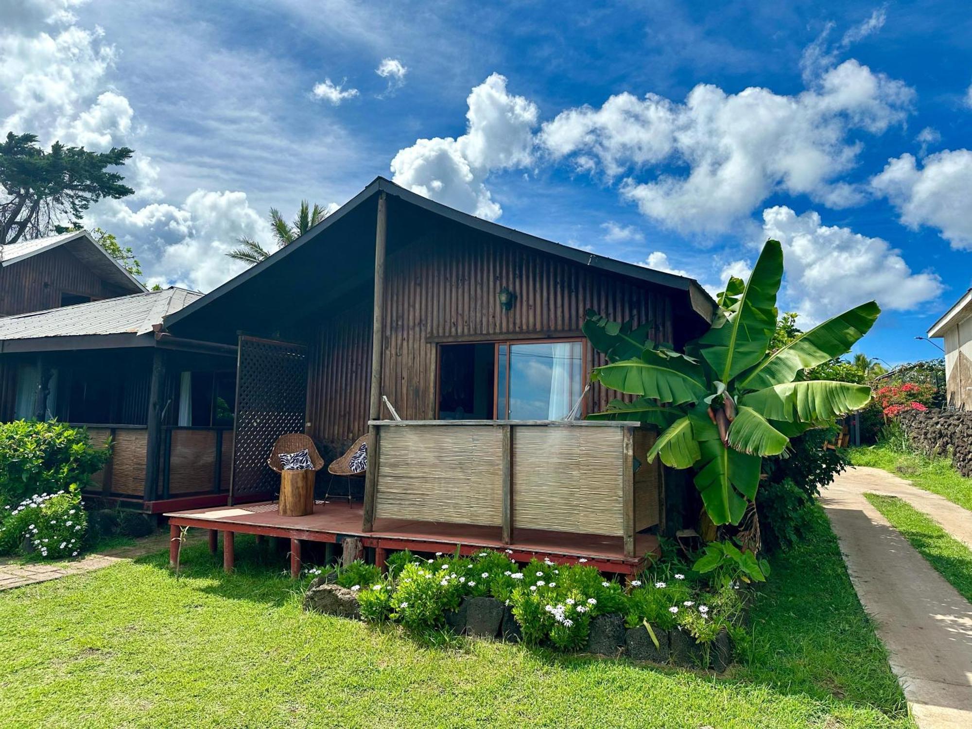 Paraiso Sunset Bungalows Hanga Roa Esterno foto