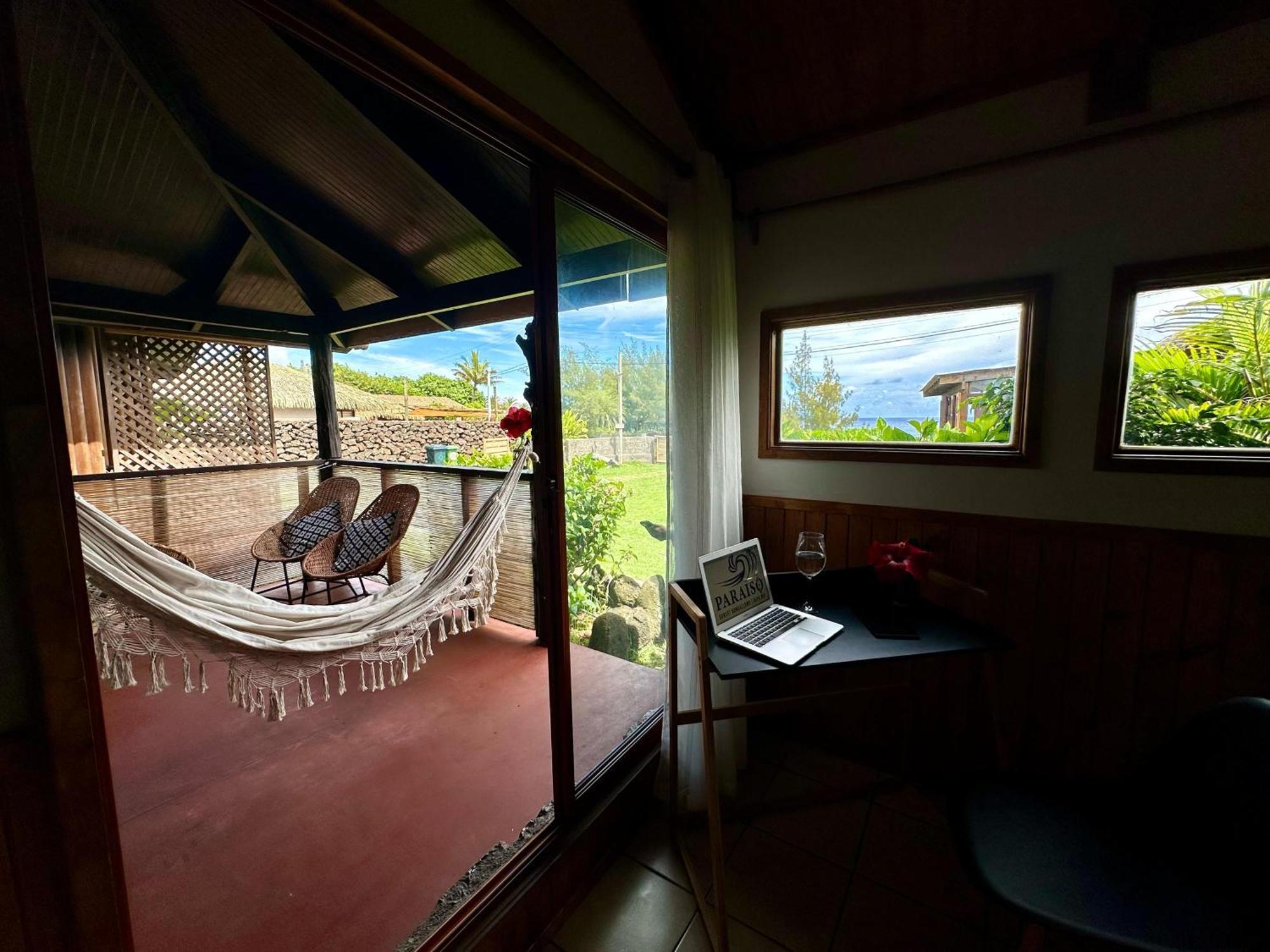 Paraiso Sunset Bungalows Hanga Roa Esterno foto