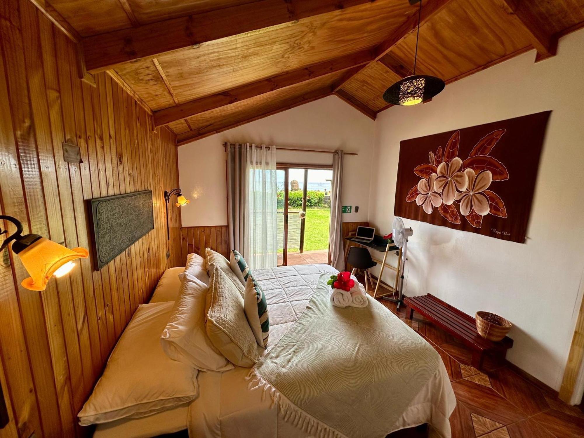 Paraiso Sunset Bungalows Hanga Roa Esterno foto