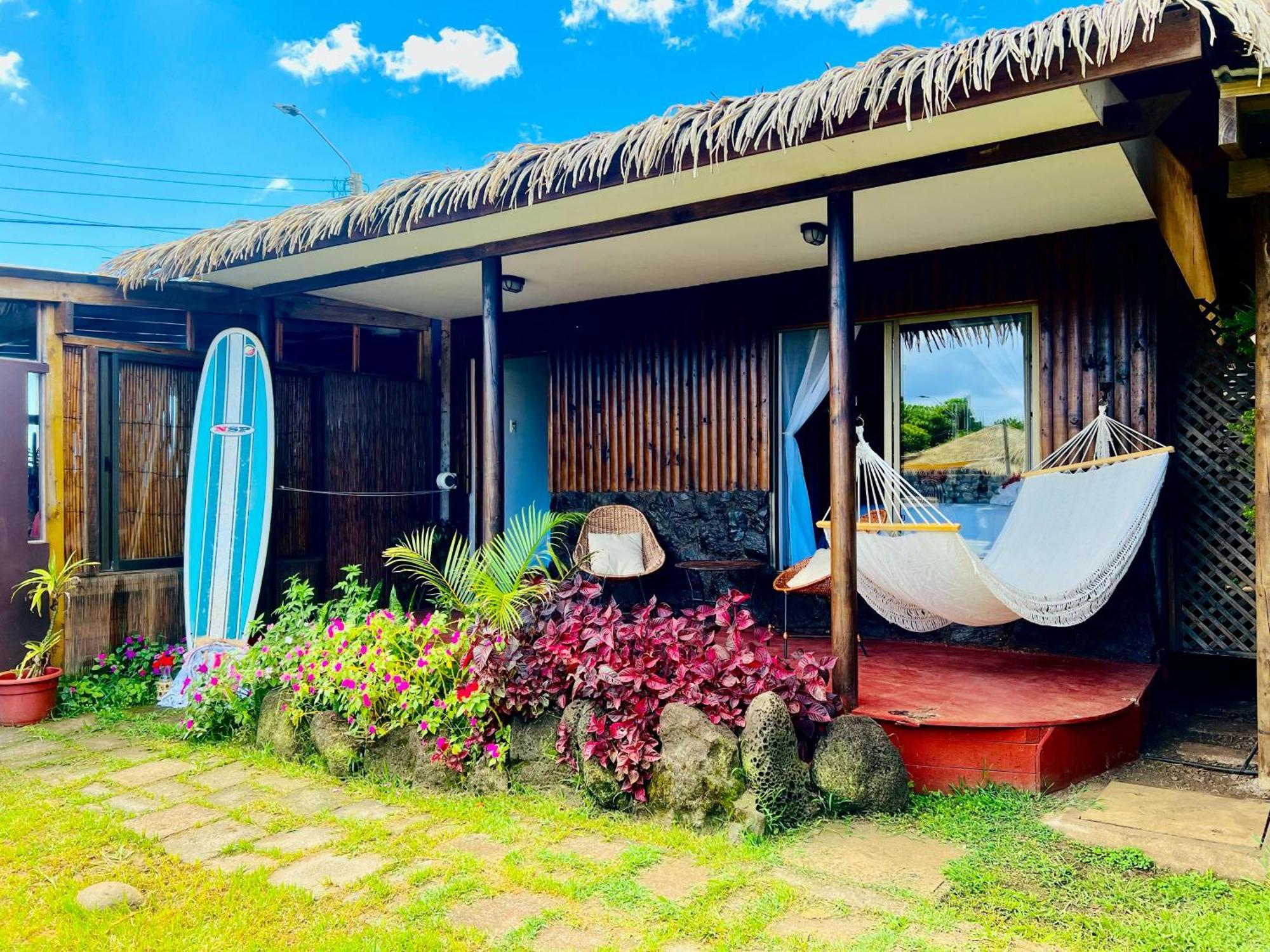 Paraiso Sunset Bungalows Hanga Roa Esterno foto