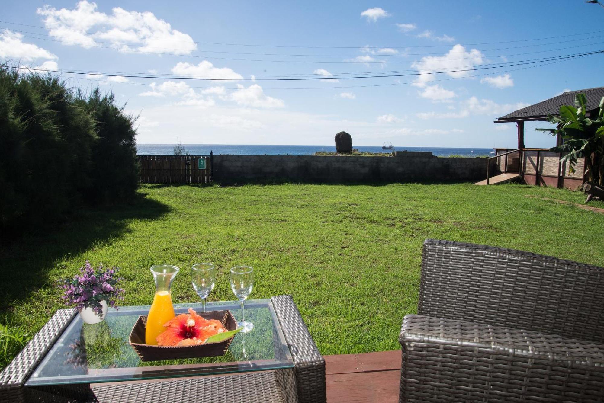 Paraiso Sunset Bungalows Hanga Roa Esterno foto